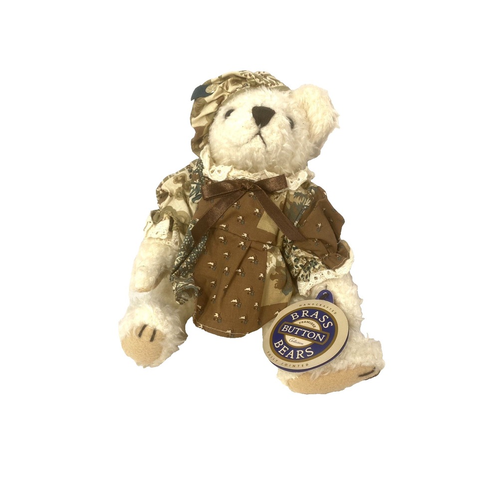 brass button bears collection OPAL